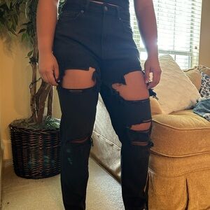 Black American Eagle Jeans